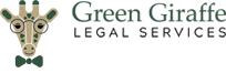 Green Giraffe Legal Services, Inc. logo - white