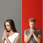 couple with different religious beliefs